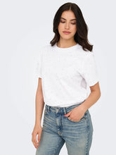 Load image into Gallery viewer, ONLMONJA T-SHIRT WITH GLITTER
