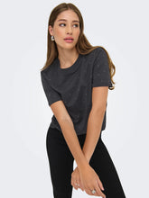 Load image into Gallery viewer, ONLMONJA T-SHIRT WITH GLITTER
