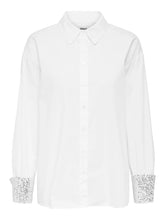 Load image into Gallery viewer, ONLPANAMA WHITE COTTON SHIRT
