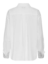 Load image into Gallery viewer, ONLPANAMA WHITE COTTON SHIRT
