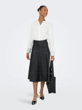 Load image into Gallery viewer, ONLPANAMA WHITE COTTON SHIRT
