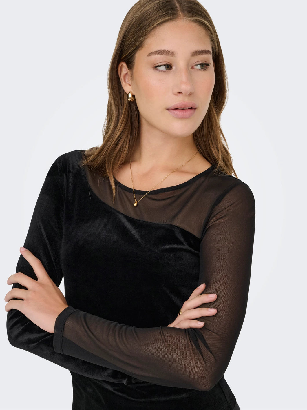 ONLSMOOTHL MESH TOP