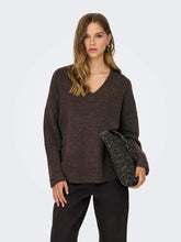 Load image into Gallery viewer, ONLTALIO LONG SLEEVE V-NECK KNITWEAR
