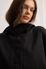 Load image into Gallery viewer, ORVILLE BLACK CARDIGAN WITH BUTTONS
