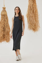 Load image into Gallery viewer, SERIFOS RIB SLEEVELESS MIDI DRESS
