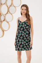 Load image into Gallery viewer, SPETSES PRINTED MINI DRESS OPEN BACK
