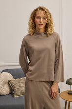 Load image into Gallery viewer, SPIKE MOCK NECK BLOUSE
