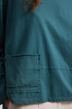 Load image into Gallery viewer, TOBY COTTON BLOUSE ASYMMETRIC WITH POCKET
