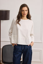 Load image into Gallery viewer, TOBY COTTON BLOUSE ASYMMETRIC WITH POCKET
