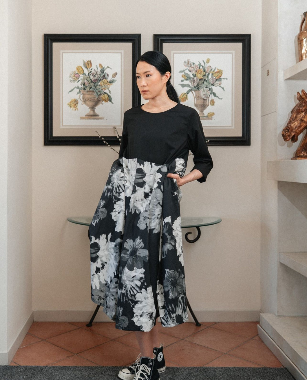 125142 FLORAL DRESS