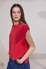 Load image into Gallery viewer, ZARELA SHORT SLEEVES V-NECK BLOUSE
