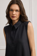 Load image into Gallery viewer, ZENNA BLACK  COLLAR DRESS
