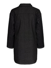 Load image into Gallery viewer, PCSHIRLEY LONG SLEEVE SHORT DENIM DRESS
