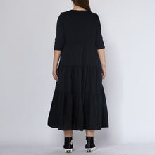 Load image into Gallery viewer, 220378 COTTON DRESS WITH WAVES
