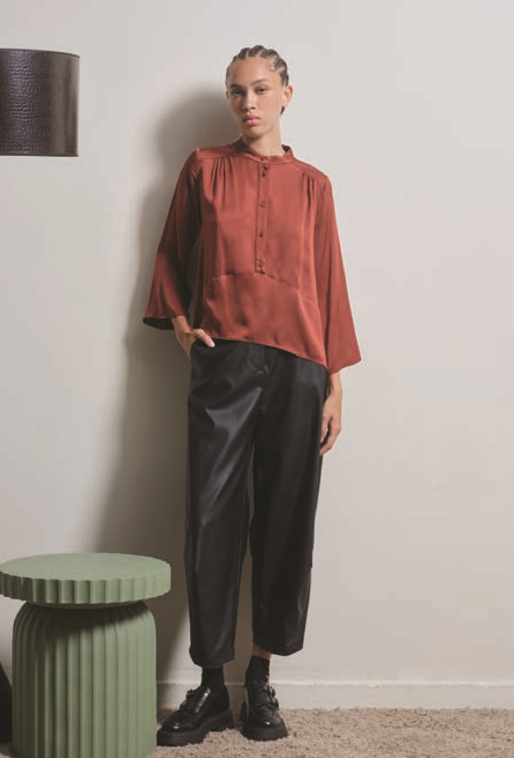 CERELIA SATIN TUNIC