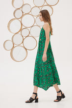 Load image into Gallery viewer, KERKIRA SLEEVELESS PRINTED MIDI DRESS
